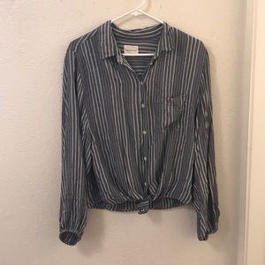 American Eagle boho button up